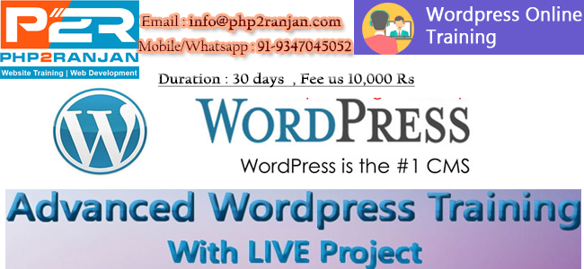 wordpress course training in hyderabad